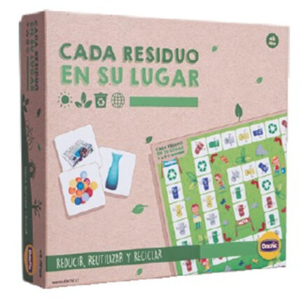 Cada residuo en su lugar